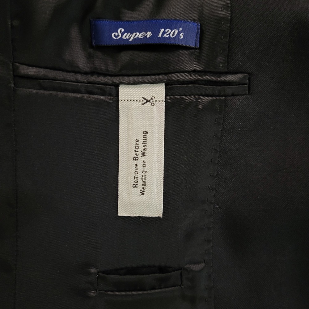 J.Crew Womens 2/4 Black Super 120s Wool Suit Blazer City Fit Pants Corp Siren - Picture 6 of 13